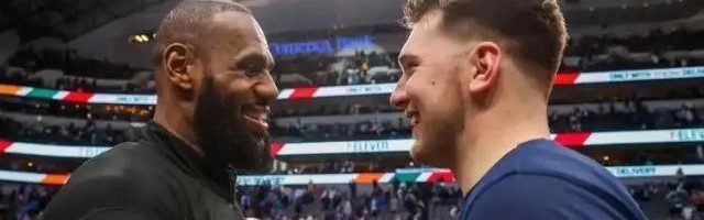 体育赛事-两记关键三分拯救球队 东契奇已成詹姆斯最大苦主